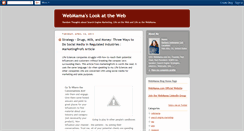 Desktop Screenshot of blog.webmama.com